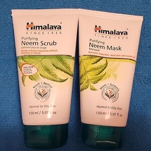 Himalaya 150ml Neem scrub and Mask Combo